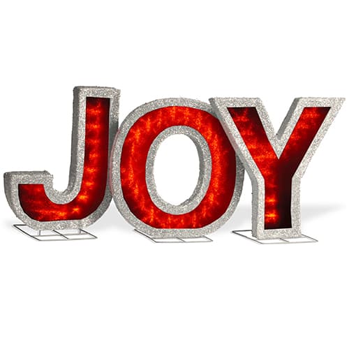 National Tree Pre-Lit JOY Decoration - image 