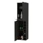 FM FURNITURE Maya Black Wengue Tall Bar Cabinet - image 3