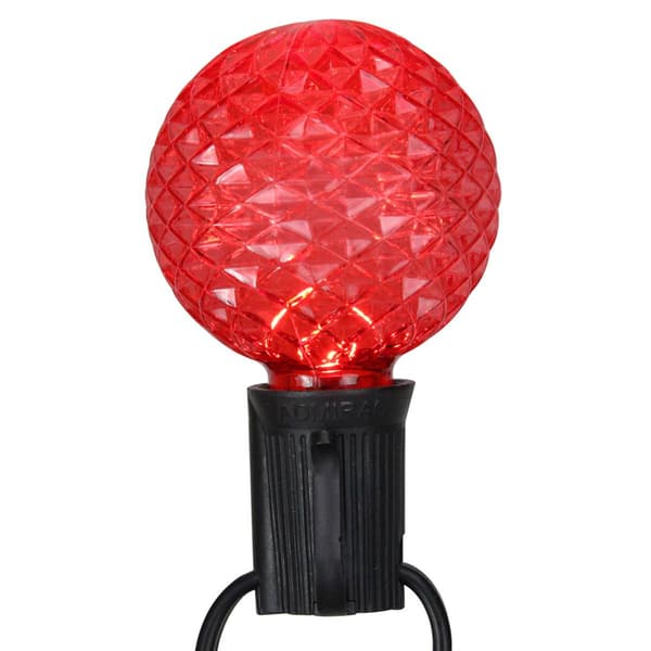 Northlight 25pk. Faceted LED G50 Christmas Replacement Bulbs