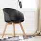 South Shore Flam Chair with Wooden Legs - image 3