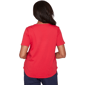 Petite Alfred Dunner Lady Liberty Butterfly Embroidery Blouse - image 1