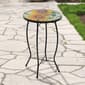 Northlight Seasonal 19in. Sunflower & Bumblebee Patio Side Table - image 2
