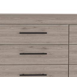 FM FURNITURE Luxor 6 Drawer Double Dresser