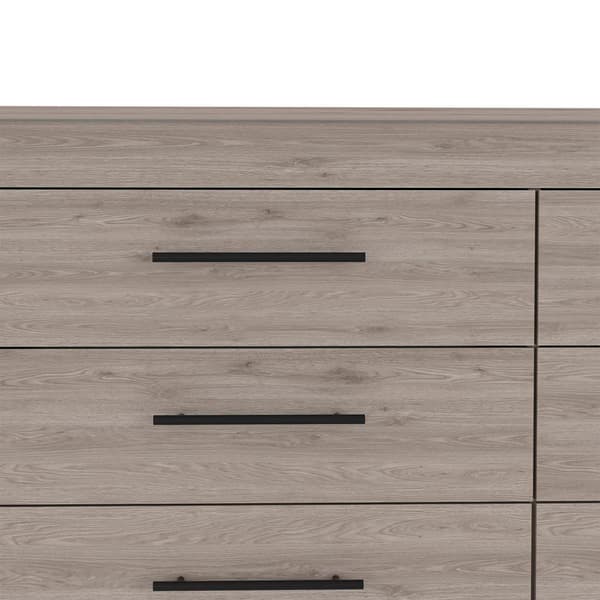 FM FURNITURE Luxor 6 Drawer Double Dresser