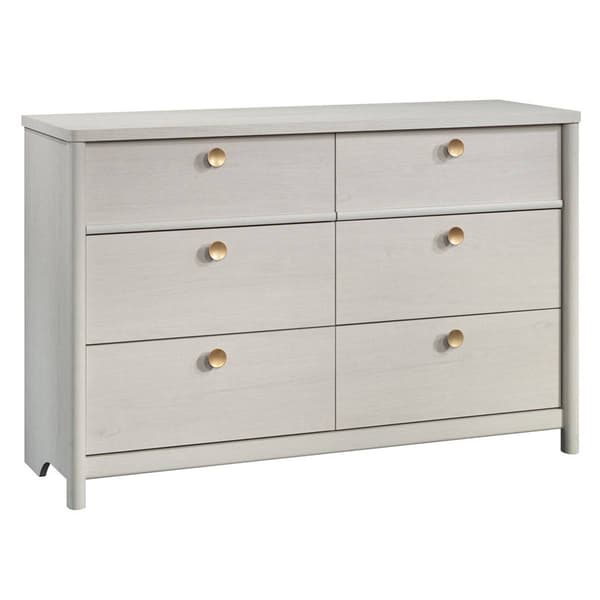 Sauder Dover Edge 6-Drawer Bedroom Dresser