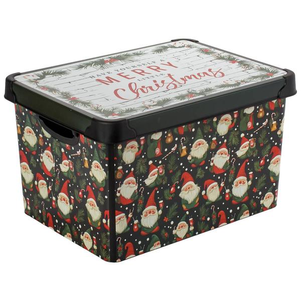 Kennedy Vintage Santa Storage Tote - image 