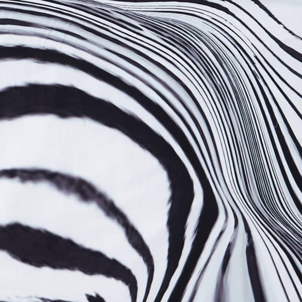 Vince Camuto Muse Zebra Print Comforter Set