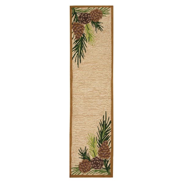Liora Manne Ravella Forest Border Rectangular Runner - image 