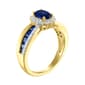 Gemstone Classics™ Lab Created Sapphire & White Sapphire Ring - image 3
