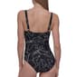 Womens DKNY Starburst Abstract Floral One Piece Swimsuit - image 2