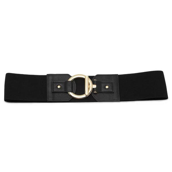 Womens Vince Camuto Circle & Bar Interlock Stretch Back Belt - image 
