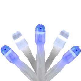 Brite Star 150ct. Blue and White Christmas Lights - 7.5ft. Wire