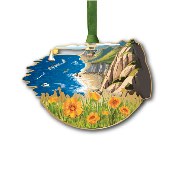 Beacon Design Coastal Cliff Ornament - image 