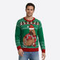 Mens Holiday Hype Ugly Christmas Cappy Sweater - image 1