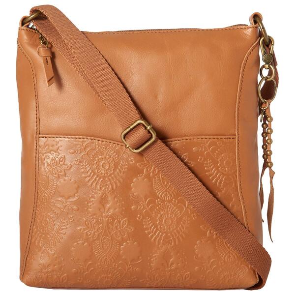 The Sak Lucia Floral Embossed Crossbody - image 