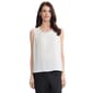 Womens Jones New York Sleeveless Pleated Chiffon Blouse - image 1