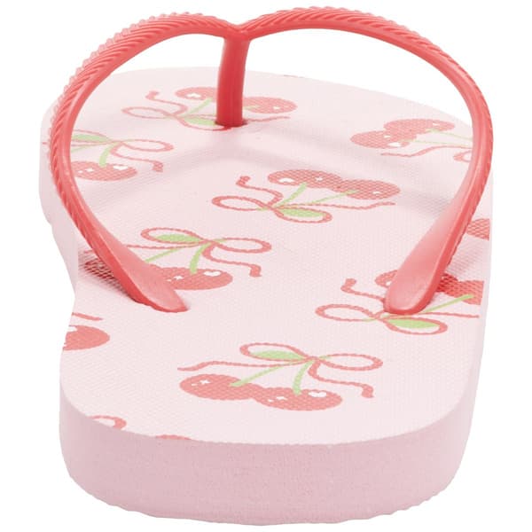 Womens Ella & Joy Bows and Cherries Flip Flops