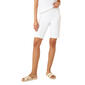 Womens HUE(R) High Rise Denim Bermuda Shorts - image 1