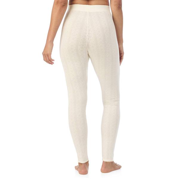 Womens Cuddl Duds® Cotton Pointelle Leggings
