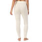 Womens Cuddl Duds® Cotton Pointelle Leggings - image 3