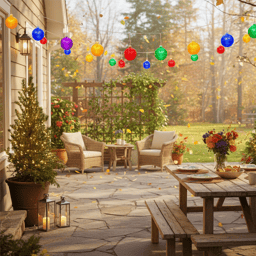 Hofert LED Globe Patio Light Set, 20ct