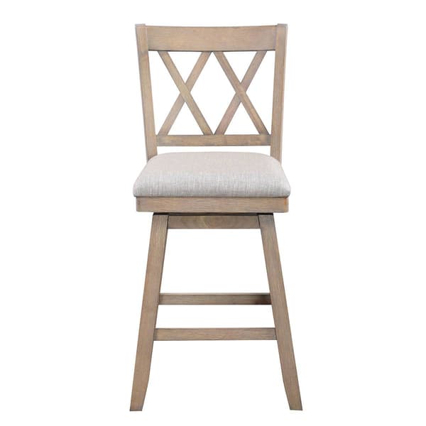 Home 2 Office 37.5in. Double Cross Back Bar Stool