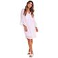 Womens Mlle Gabrielle Bell Sleeve With Lace V-Neck Dress - image 1