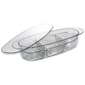 Gourmet Kitchen 3-Section Oval Store & Serve with Lid - image 2