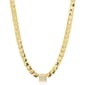 Gianni Argento 1/10ctw. Diamond Square Link Necklace - image 1