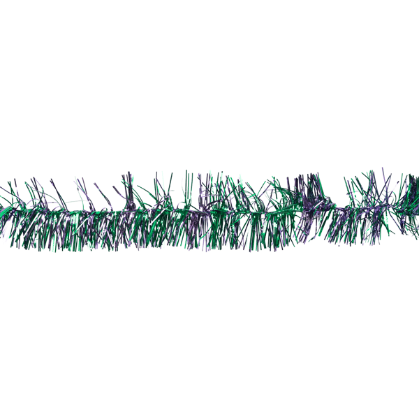 Northlight 12ft. Blue & Green Shiny Tinsel Christmas Garland