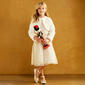 Girls (7-16) Rare Editions Glitter Mesh Fit & Flare Dress - image 1