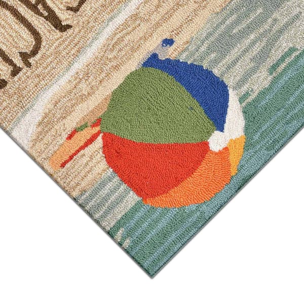 Liora Manne™ Frontporch Life's A Beach Indoor/Outdoor Accent Rug