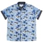 Boys (4-7) Distortion Short Sleeve Flamingos 4 Way Stretch Shirt - image 1