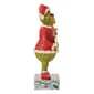 Jim Shore Grinch & Cindy Hold Sign Christmas Figurine - image 4
