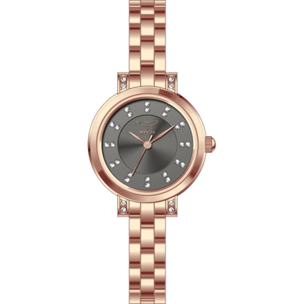 Womens Invicta Angel Charcoal Dial Quartz Watch - 69071 - image 