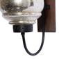 9th & Pike&#174; Brown Mango Wood Traditional Fluted Wall Sconce - image 6