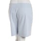 Plus Size Zac & Rachel Pull On Millennium Stripe Bermuda Shorts - image 3