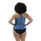 Plus Size Dolfin&#174; Aquashape Retreat Twist Back Tankini Swim Top - image 3