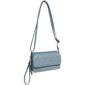 Womens Bueno Geometric Flower Perforated Crossbody Wallet - image 1