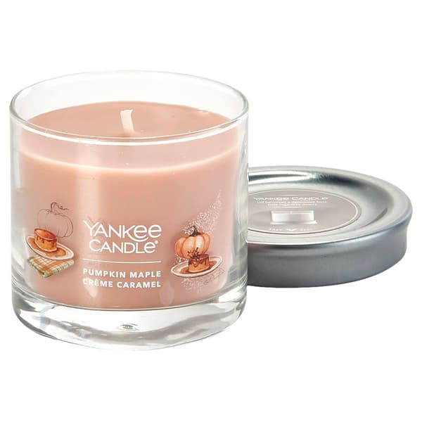 Yankee Candle&#40;R&#41; 4.3oz. Pumpkin Maple Creme Caramel Tumbler Candle - image 