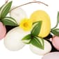 Northlight Seasonal Easter Eggs & Flower Buds Artificial Wreath - image 4