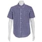 Mens Chaps Seersucker Plaid Button Down Shirt - Navy/Multi - image 2
