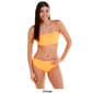 Juniors YMI® Solid 2pc. Bandeau Bikini Swim Set - image 5