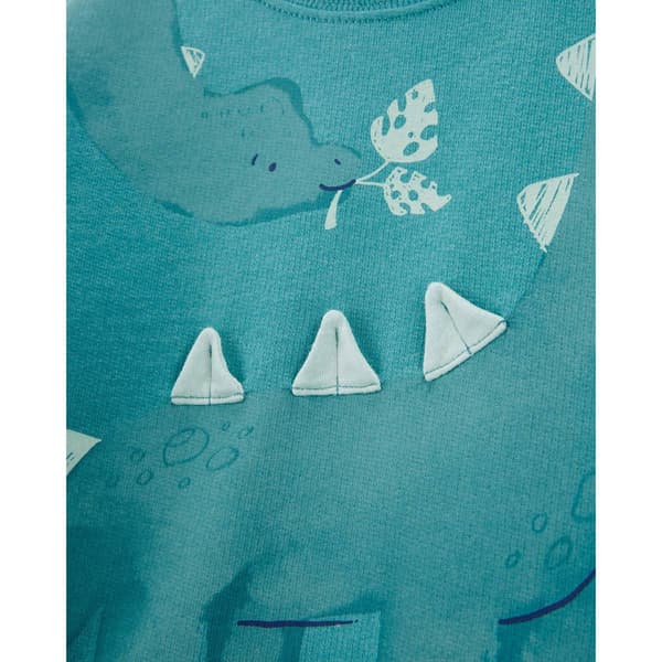Toddler Boy Carter''s&#174; Long Neck Dino Sweatshirt & Joggers Set
