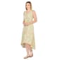 Petite Ruby Rd. Sleeveless Paisley High Low Hem Dress - image 3