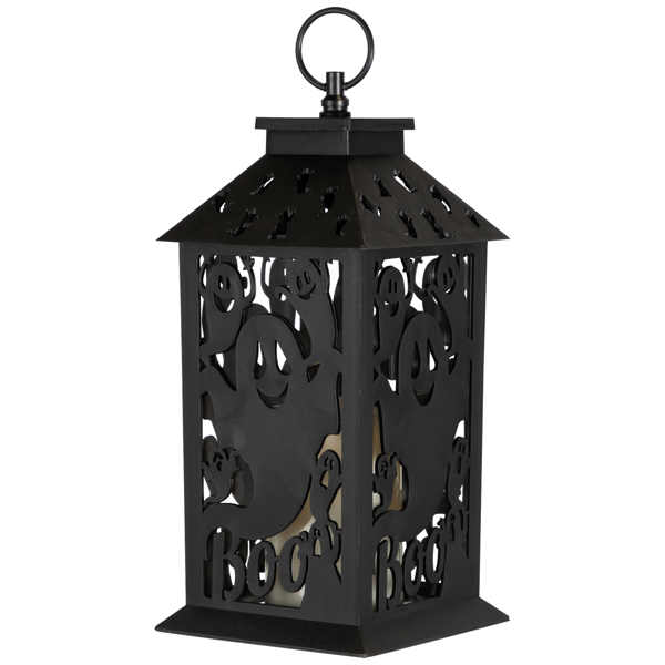 Northlight LED Lighted Ghosts Halloween Candle Lantern