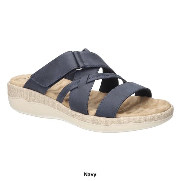 Womens Easy Street Paola Comfort Platform Slide Sandals