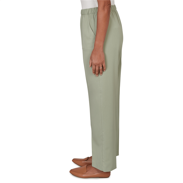 Womens Alfred Dunner Indigo Girls Twill Pants - Short Length