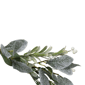 Northlight 5ft. Iced Leaves & Winter Berries Christmas Garland - image 3