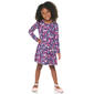 Girls (4-6x) BTween® 2pk. Long Sleeve Floral Bow Back Dresses - image 3